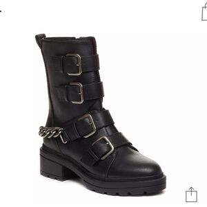 Rocket Dog Motorcycle Boots Nwob